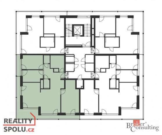 Prodej bytu 4+kk, Plzeň - Bolevec, Studentská, 122 m2
