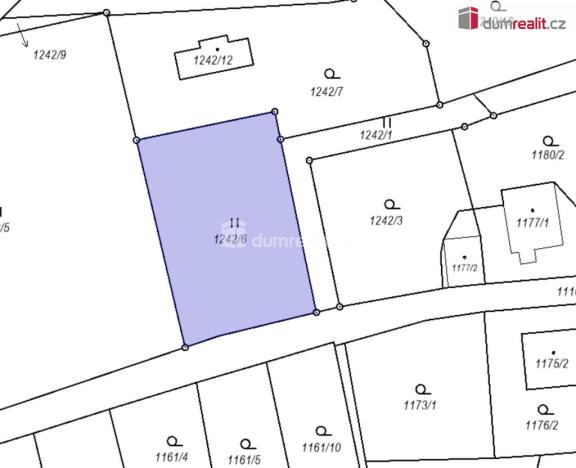 Prodej pozemku pro bydlení, Habartov, Husova, 800 m2
