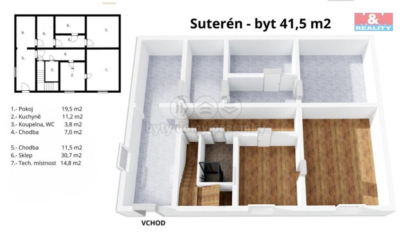 Prodej rodinného domu, Pchery - Humny, U Dobré Vody, 240 m2
