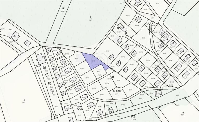 Prodej pozemku, Horní Planá, 550 m2