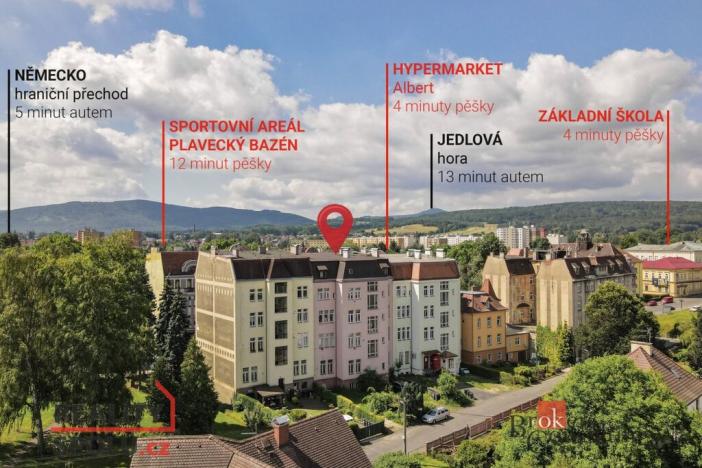 Prodej činžovního domu, Varnsdorf, Legií, 1000 m2