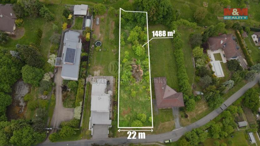 Prodej pozemku pro bydlení, Zlín - Mladcová, 1488 m2