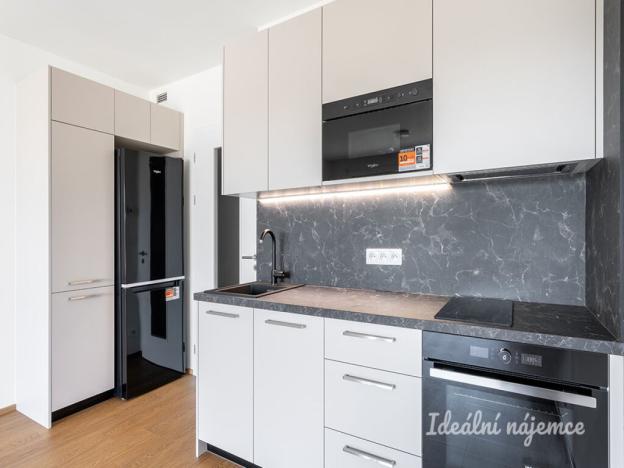 Pronájem bytu 1+kk, Praha - Hloubětín, Domalípova, 32 m2