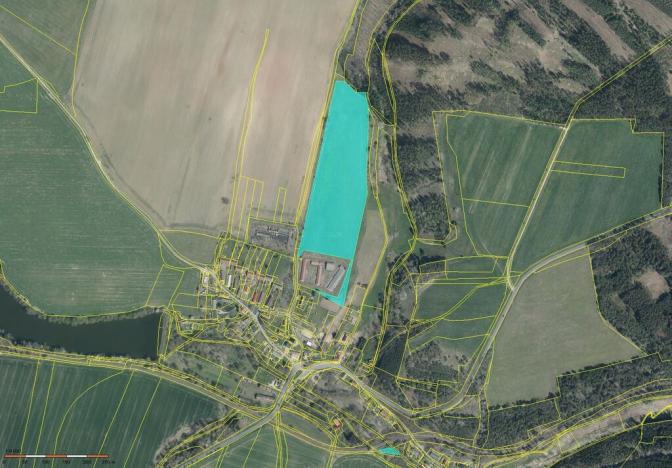 Prodej pole, Bor - Skviřín, 25422 m2