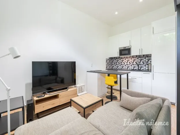 Pronájem bytu 1+kk, Praha - Černý Most, Rudolfa Holeky, 27 m2