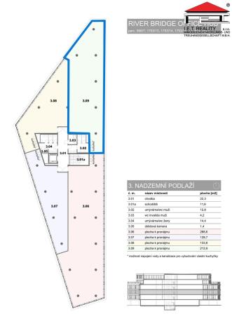 Pronájem kanceláře, Praha - Malá Chuchle, Strakonická, 214 m2