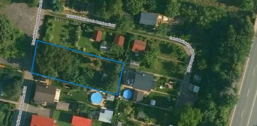 Prodej zahrady, Hradec Králové - Svobodné Dvory, 437 m2