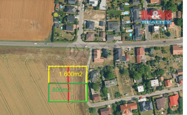 Prodej pozemku pro bydlení, Staré Jesenčany, 3364 m2