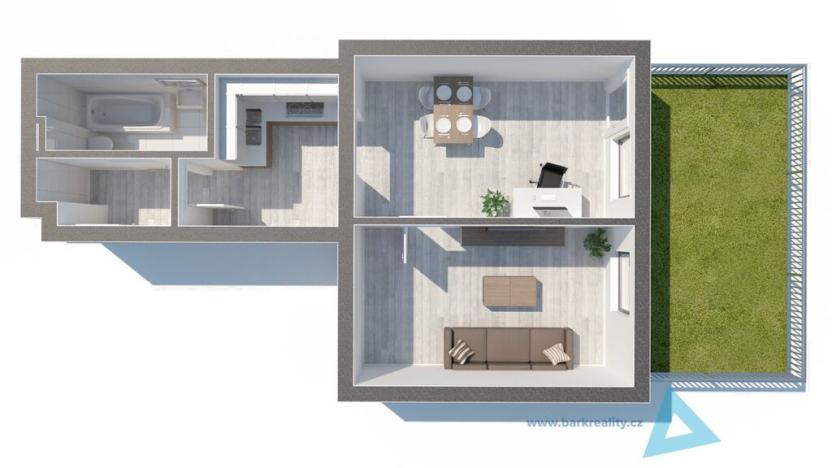 Prodej bytu 2+kk, Vrchlabí - Hořejší Vrchlabí, Horská, 38 m2