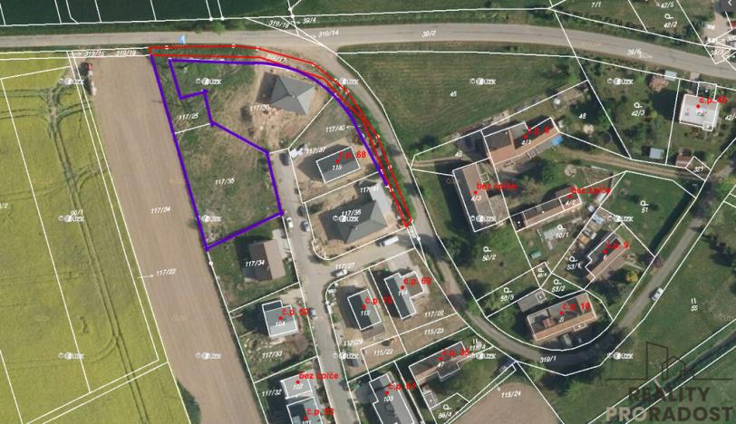 Prodej pozemku pro bydlení, Radíkovice, 1422 m2