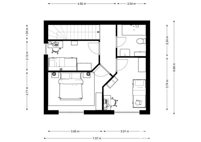 Prodej bytu 4+kk, Polerady, 74 m2