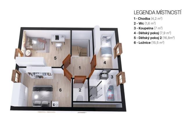 Prodej rodinného domu, Peřimov, 113 m2