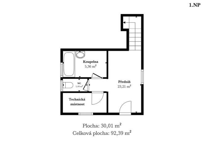 Prodej chaty, Sluštice, 116 m2