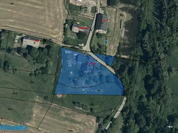 Prodej rodinného domu, Červená Voda, 22, 323 m2