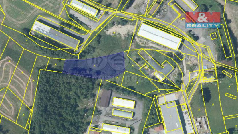 Prodej komerčního pozemku, Svratka, Partyzánská, 4523 m2