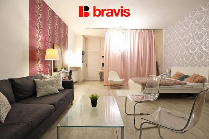 Pronájem bytu 1+kk, Brno, Fryčajova, 45 m2