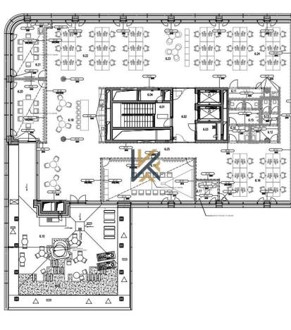Pronájem kanceláře, Praha - Karlín, Rohanské nábřeží, 594 m2