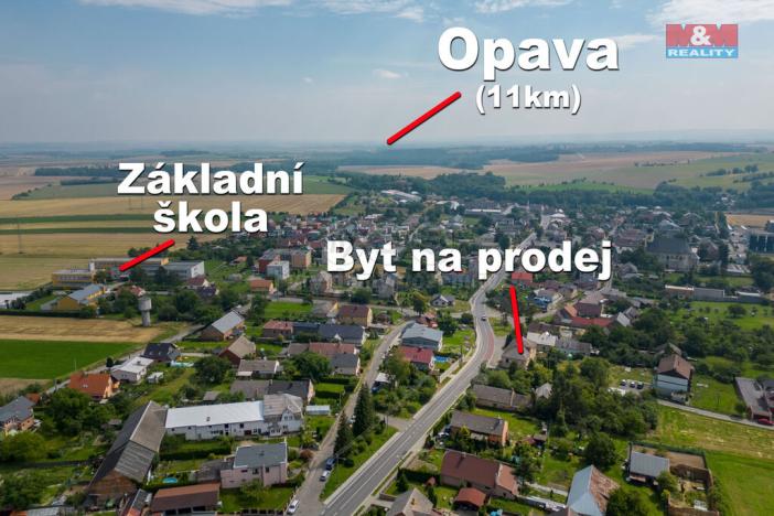 Prodej bytu 2+1, Velké Heraltice, Opavská, 52 m2