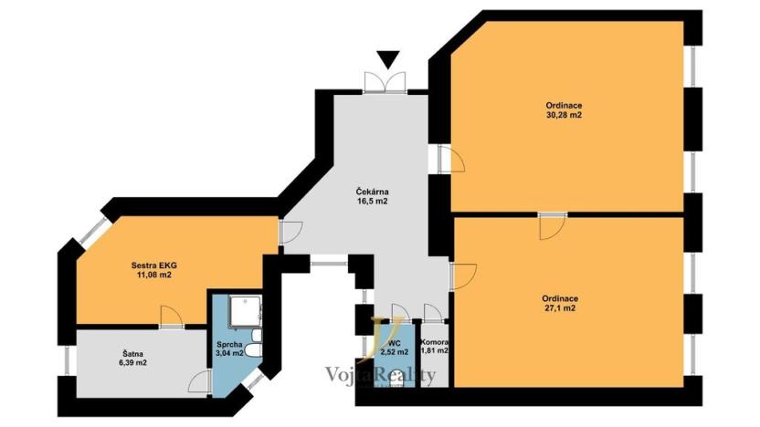 Prodej ordinace, Olomouc, Palackého, 99 m2