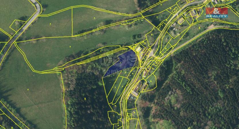 Prodej louky, Javorník - Travná, 2417 m2