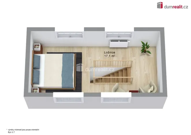 Prodej bytu 2+kk, Merklín - Pstruží, 41 m2