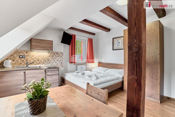 Prodej bytu 1+kk, Merklín - Pstruží, 19 m2