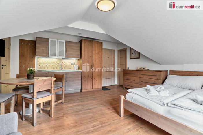 Prodej bytu 1+kk, Merklín - Pstruží, 27 m2