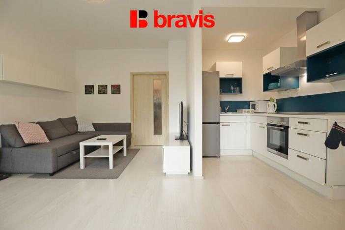 Pronájem bytu 1+kk, Brno, U Leskavy, 36 m2