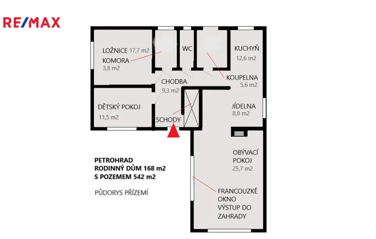 Prodej rodinného domu, Petrohrad, 151 m2