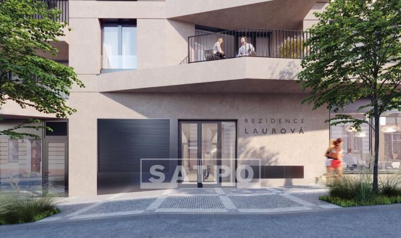 Prodej bytu 1+kk, Praha - Smíchov, Na Laurové, 32 m2