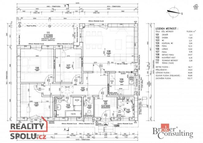 Prodej rodinného domu, Sezemice - Počaply, 90 m2