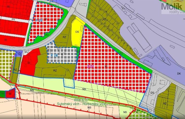 Prodej pozemku pro bydlení, Lovosice, Lukavecká, 17476 m2
