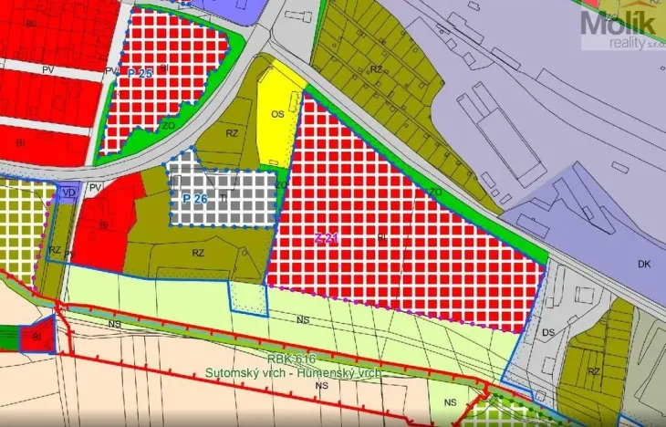 Prodej pozemku pro bydlení, Lovosice, Lukavecká, 17476 m2