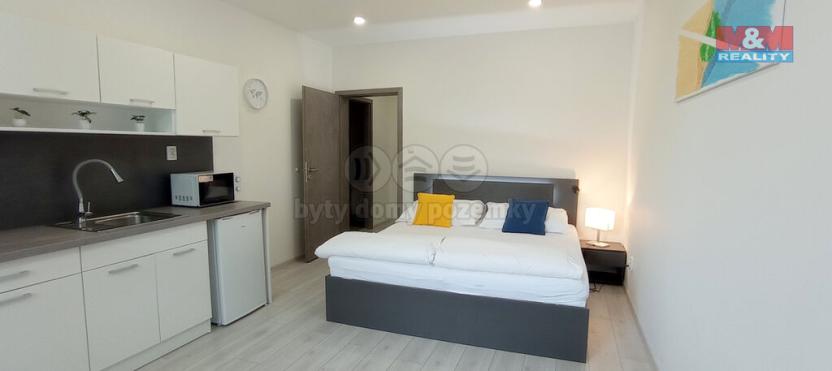 Pronájem bytu 1+kk, Frýdek-Místek - Frýdek, Růžový pahorek, 30 m2
