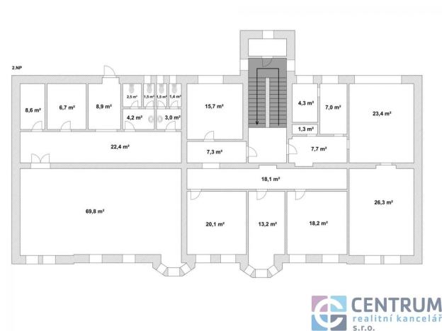 Prodej činžovního domu, Jablonec nad Nisou, Podhorská, 1578 m2