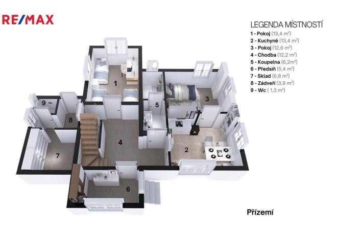 Prodej chalupy, Rokytnice nad Jizerou - Horní Rokytnice, 117 m2
