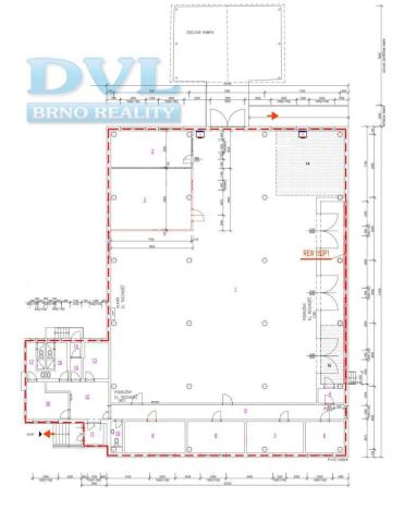 Pronájem výrobních prostor, Brno, Hájecká, 623 m2