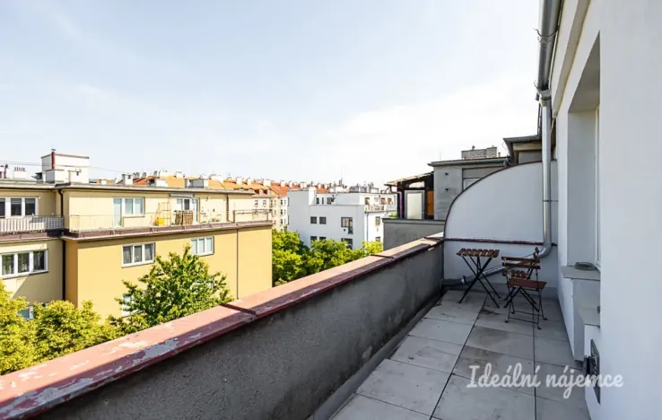Pronájem bytu 1+kk, Praha - Žižkov, Biskupcova, 22 m2