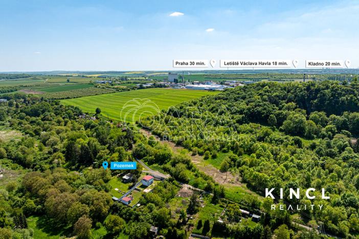 Prodej zahrady, Slaný, 1224 m2