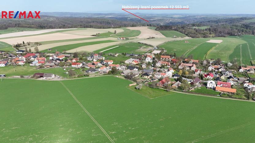 Prodej lesa, Spálov, 25088 m2