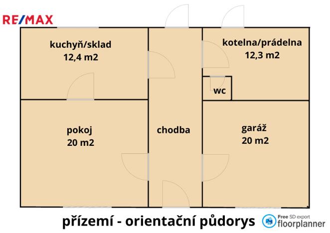 Prodej rodinného domu, Třebíč - Stařečka, Na Potoce, 240 m2
