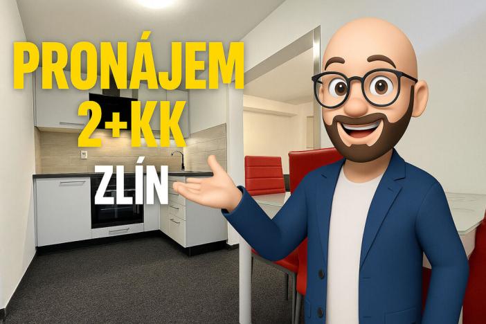 Pronájem bytu 2+kk, Zlín, Klabalská I, 38 m2