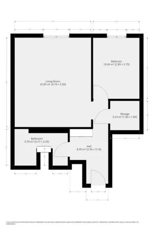 Pronájem bytu 2+kk, Praha - Michle, U plynárny, 58 m2