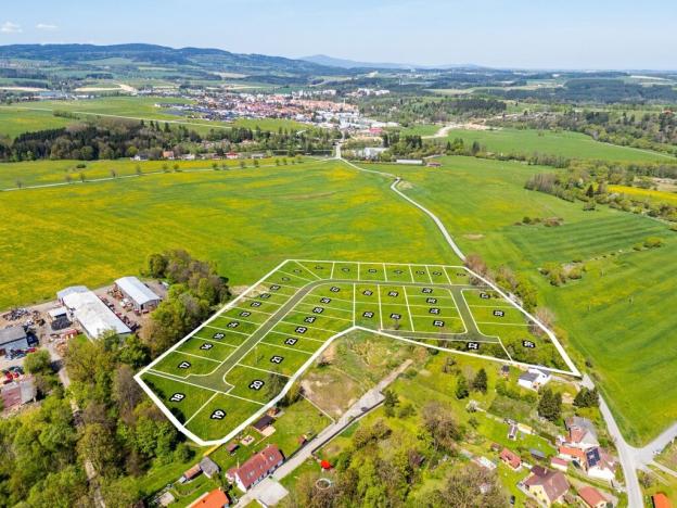 Prodej pozemku pro bydlení, Kaplice - Mostky, 917 m2