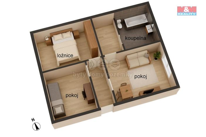 Prodej rodinného domu, Teplice, Potěminova, 144 m2