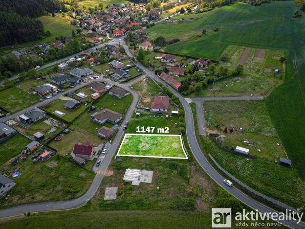 Prodej pozemku pro bydlení, Obory, 1147 m2