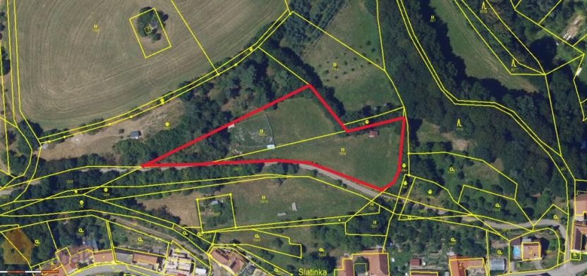 Prodej pozemku pro bydlení, Letovice - Třebětín, Třebětínská, 4085 m2