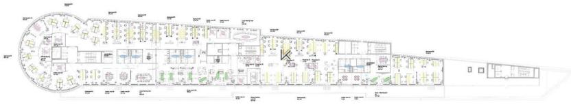 Pronájem kanceláře, Praha - Krč, Olbrachtova, 1978 m2