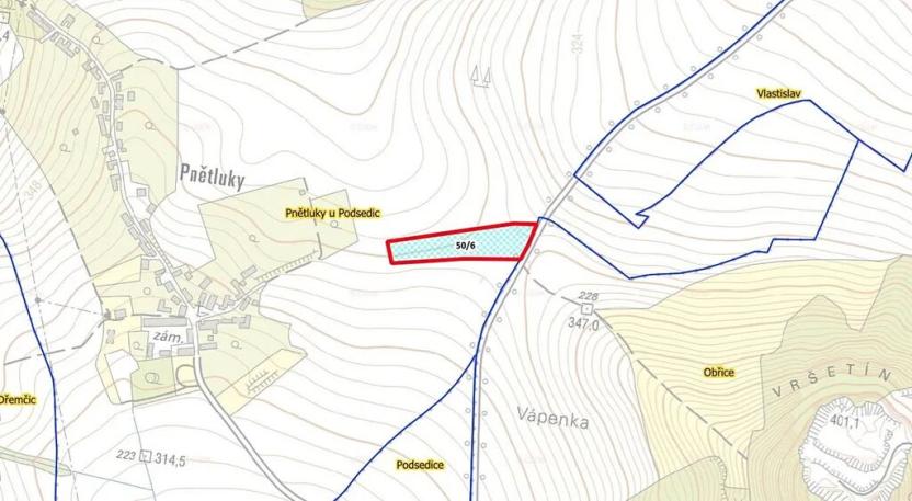 Prodej pole, Podsedice, 9484 m2
