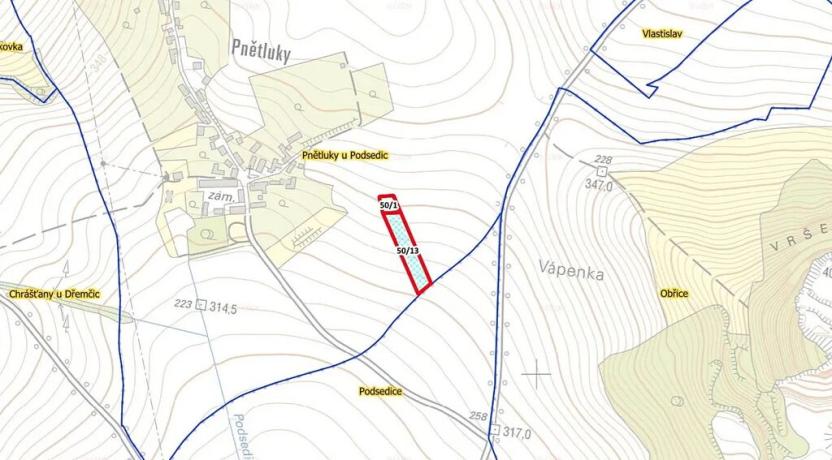 Prodej pole, Podsedice, 4768 m2